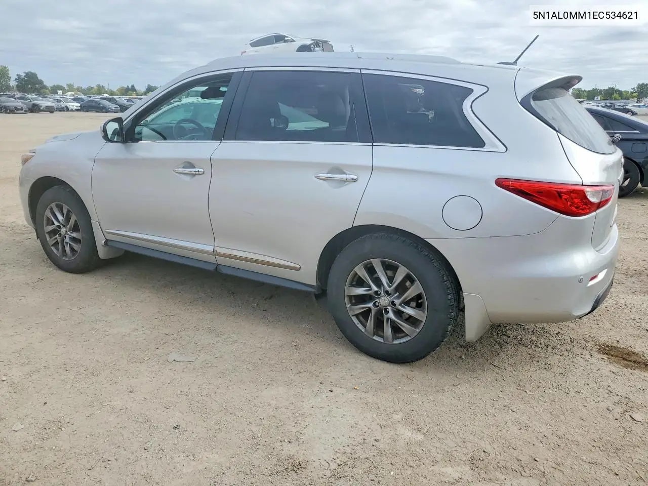 2014 INFINITI QX60 VIN 5N1AL0MM1EC534621 — фото 2