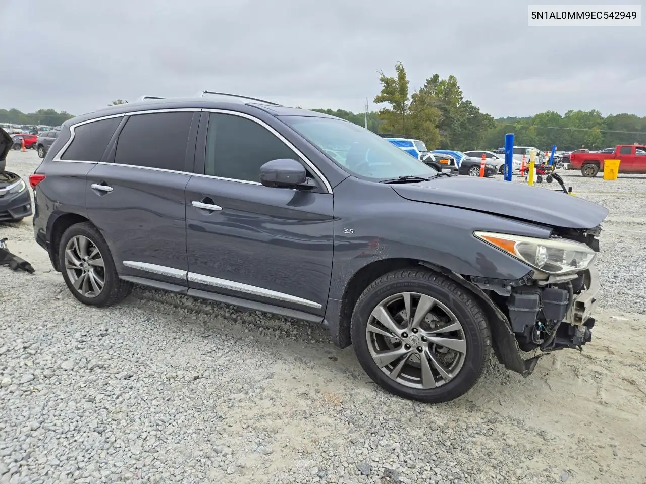 2014 INFINITI QX60 VIN 5N1AL0MM9EC542949 — фото 4