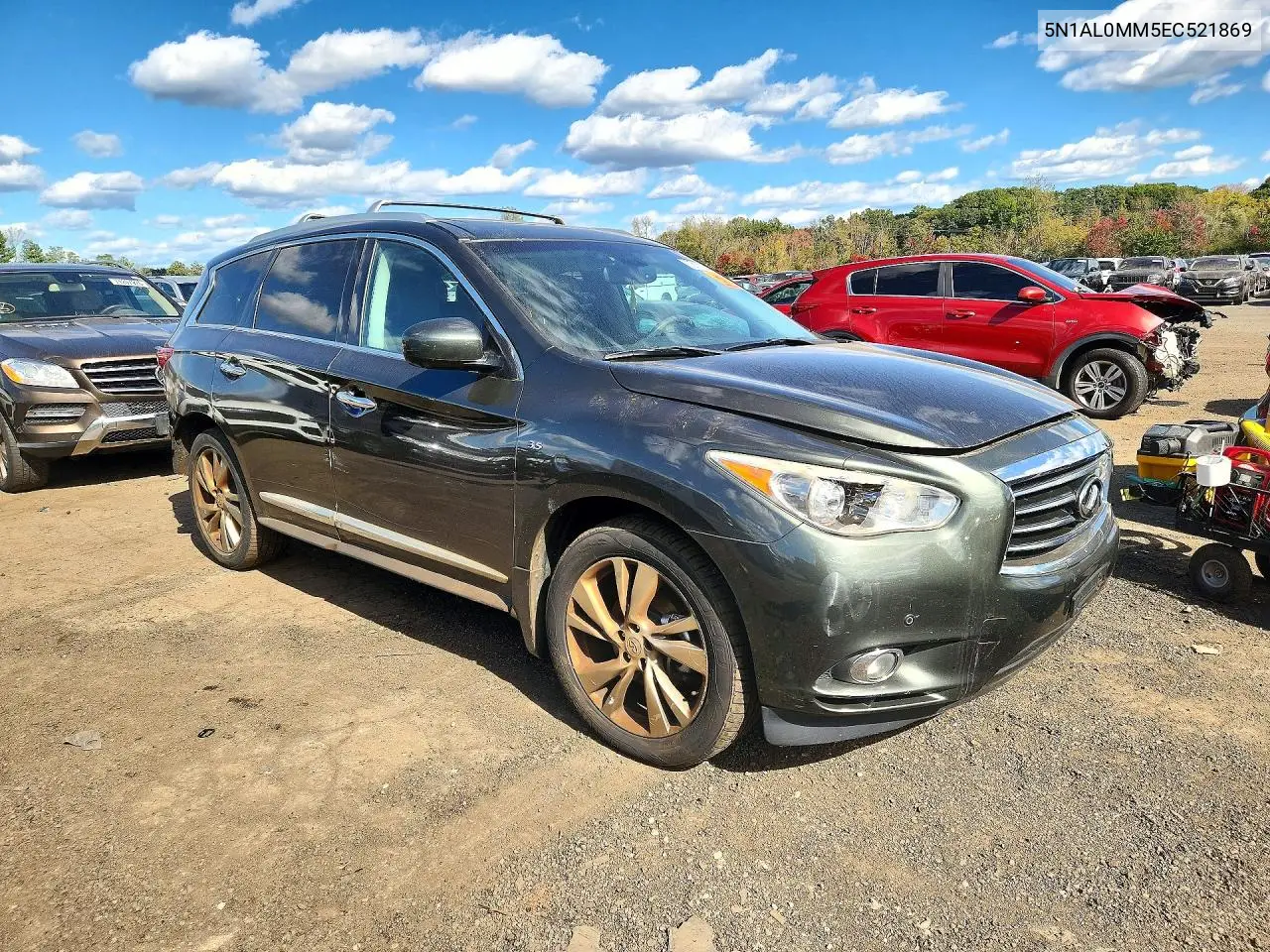 2014 INFINITI QX60 VIN 5N1AL0MM5EC521869 — фото 4