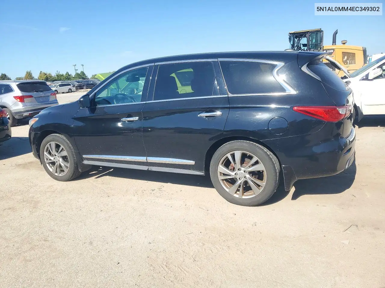 2014 INFINITI QX60 VIN 5N1AL0MM4EC349302 — фото 2
