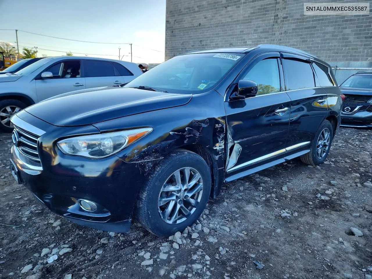 INFINITI QX60 2014, VIN 5N1AL0MMXEC535587