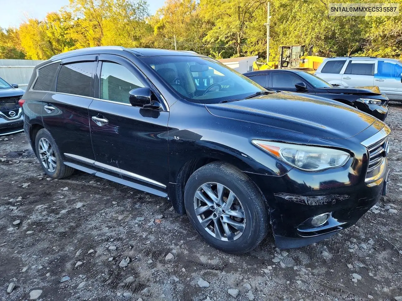 2014 INFINITI QX60 VIN 5N1AL0MMXEC535587 — фото 4