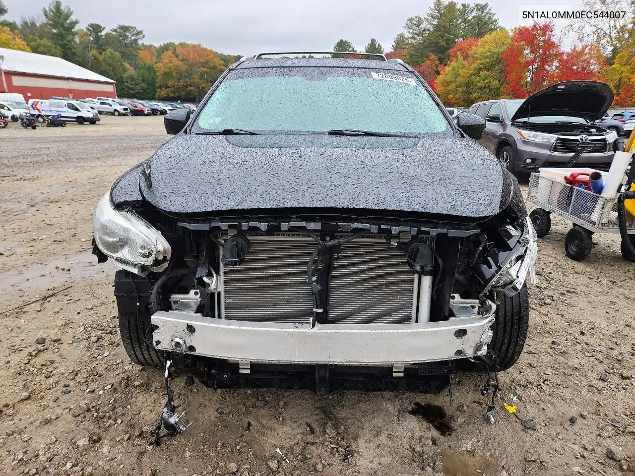 2014 INFINITI QX60 VIN 5N1AL0MM0EC544007 — фото 5