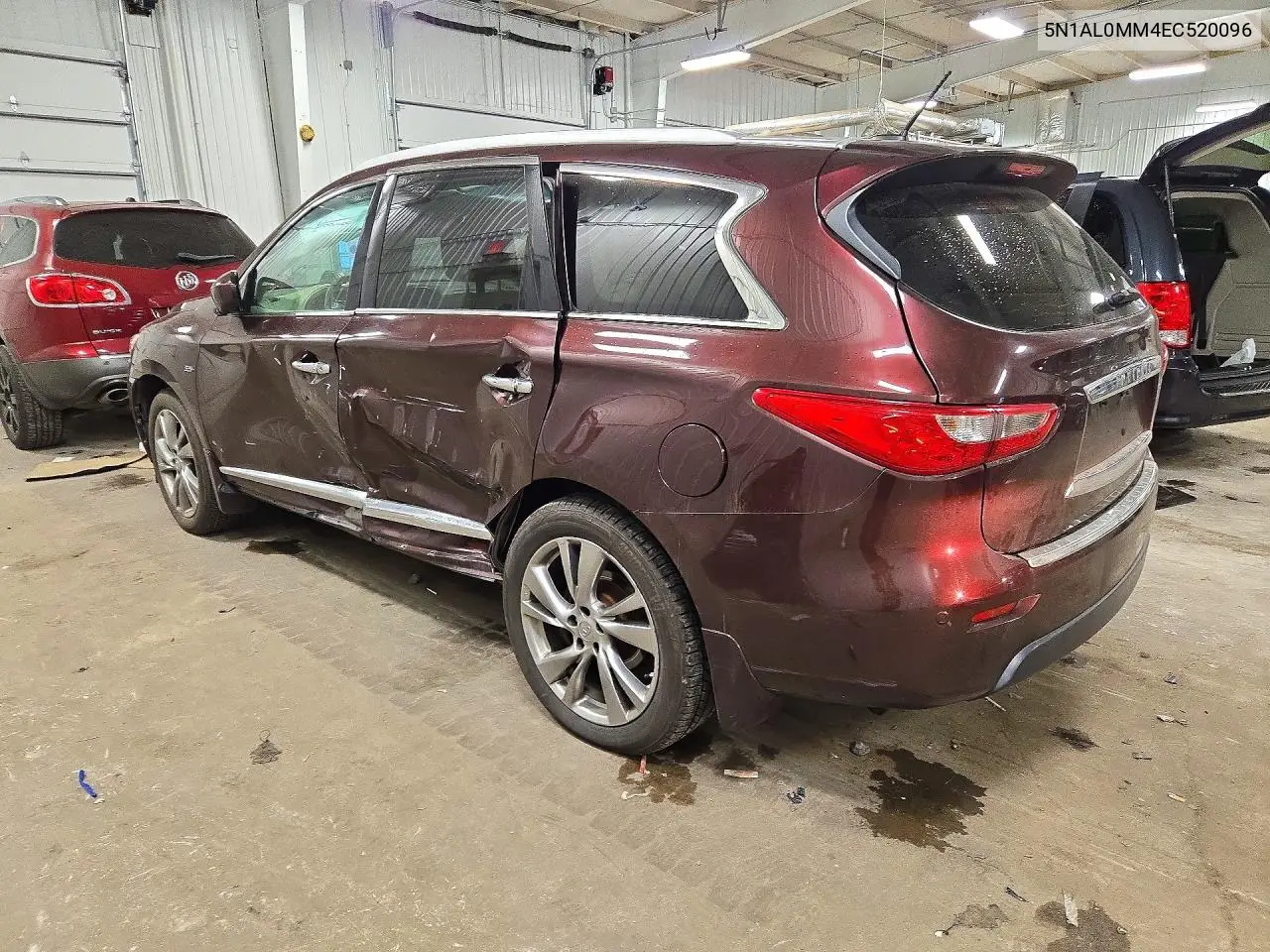 2014 INFINITI QX60 VIN 5N1AL0MM4EC520096 — фото 2