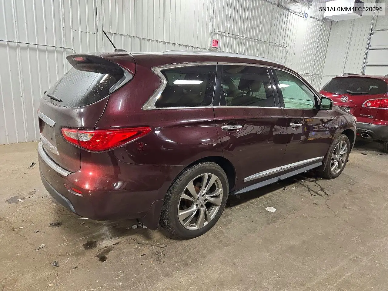 2014 INFINITI QX60 VIN 5N1AL0MM4EC520096 — фото 3
