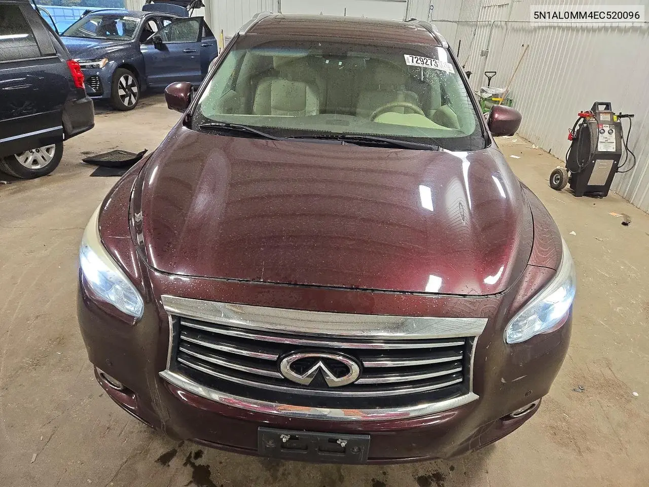 2014 INFINITI QX60 VIN 5N1AL0MM4EC520096 — фото 5