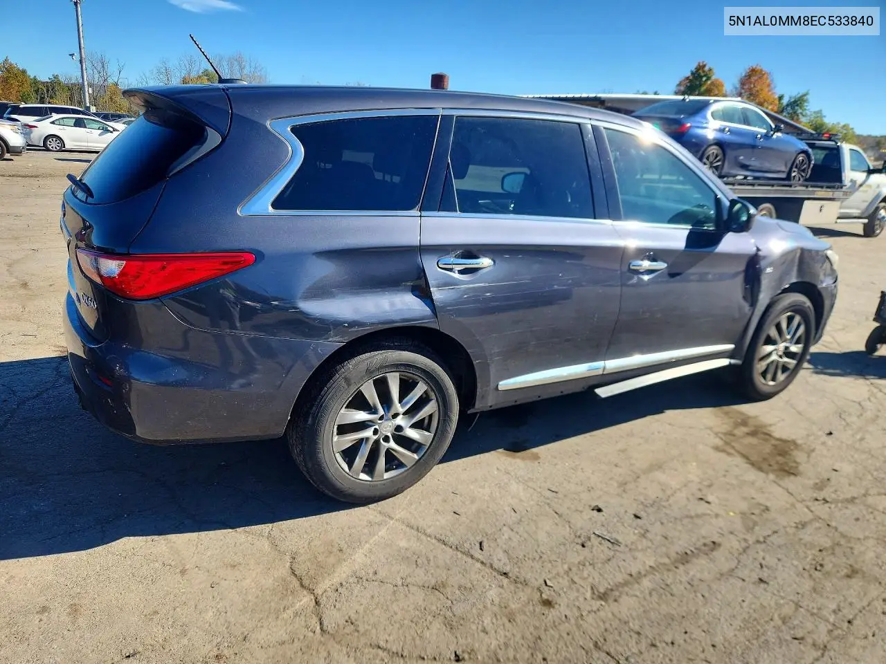 2014 INFINITI QX60 VIN 5N1AL0MM8EC533840 — фото 3