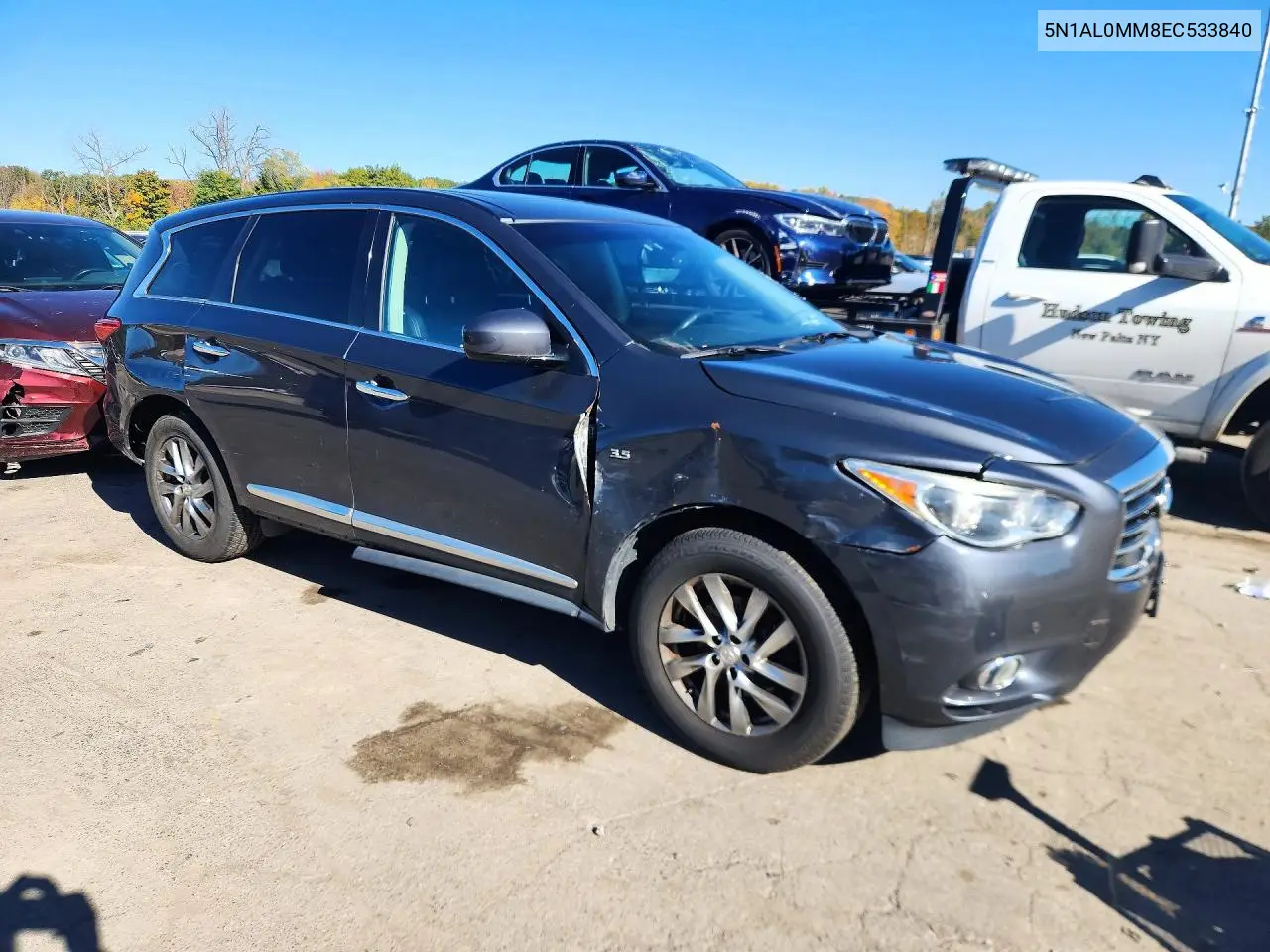 2014 INFINITI QX60 VIN 5N1AL0MM8EC533840 — фото 4