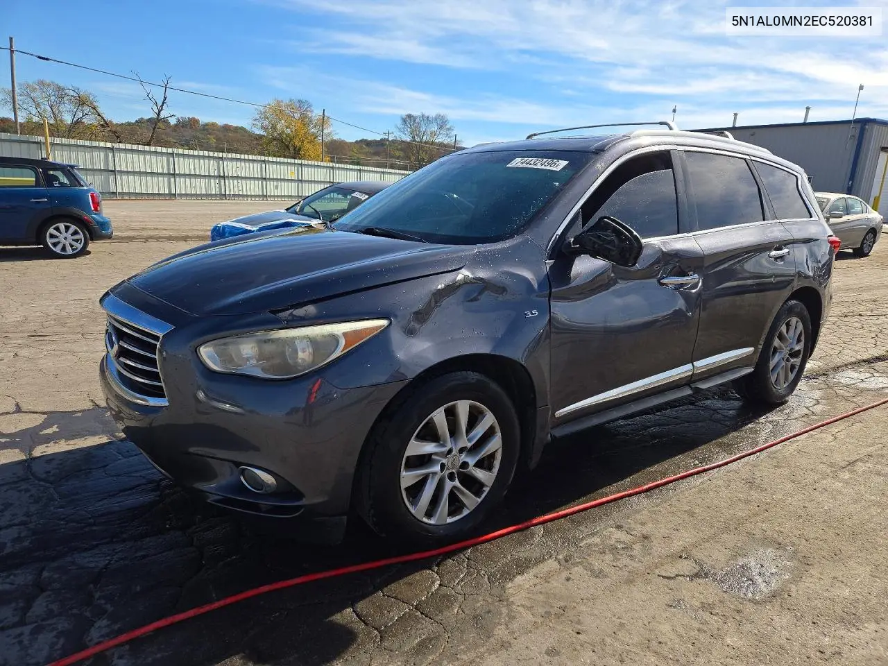 INFINITI QX60 2014, VIN 5N1AL0MN2EC520381