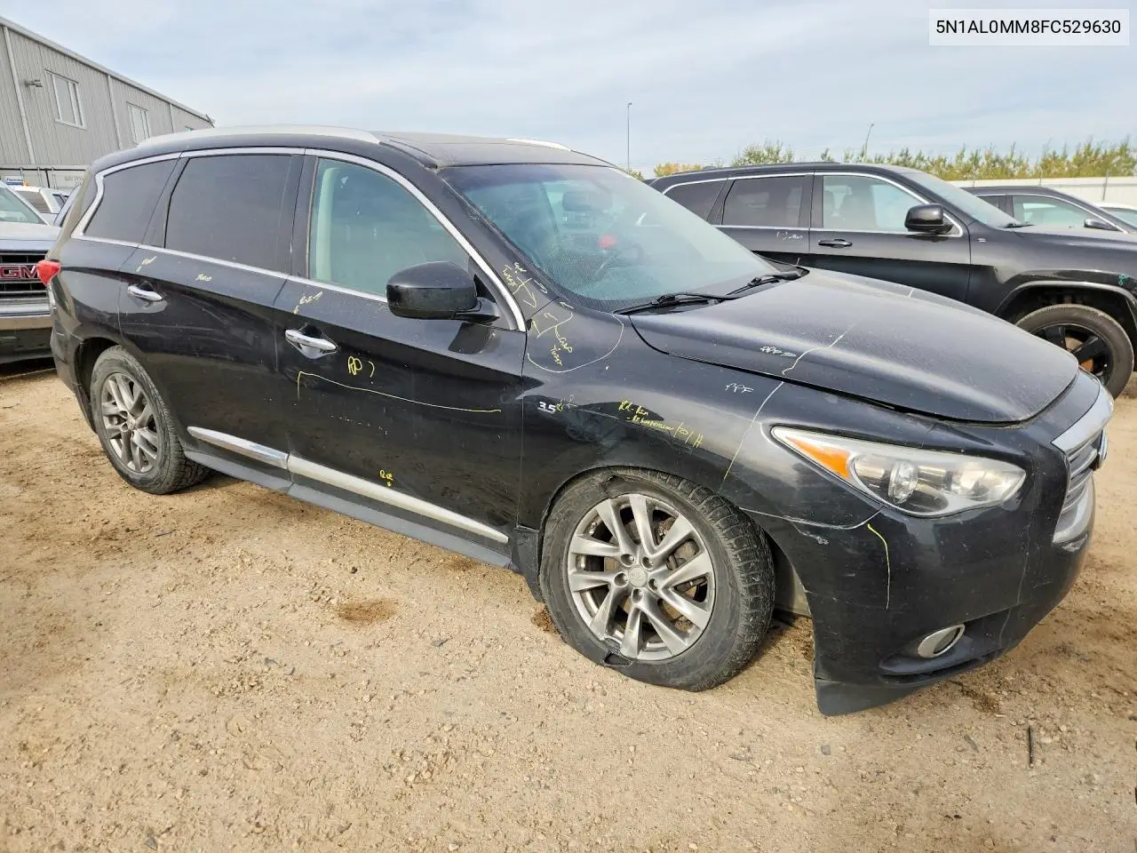2015 INFINITI QX60 VIN 5N1AL0MM8FC529630 — фото 4