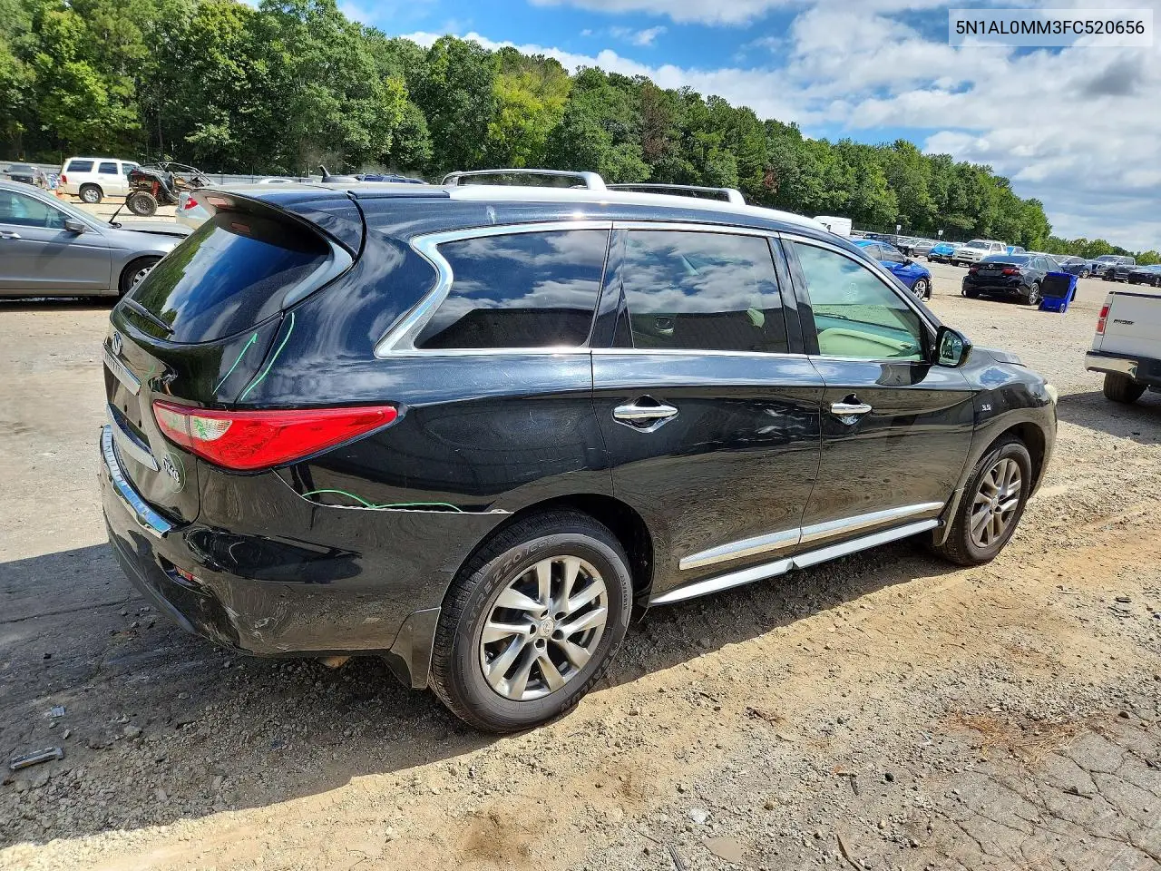 2015 INFINITI QX60 VIN 5N1AL0MM3FC520656 — фото 3