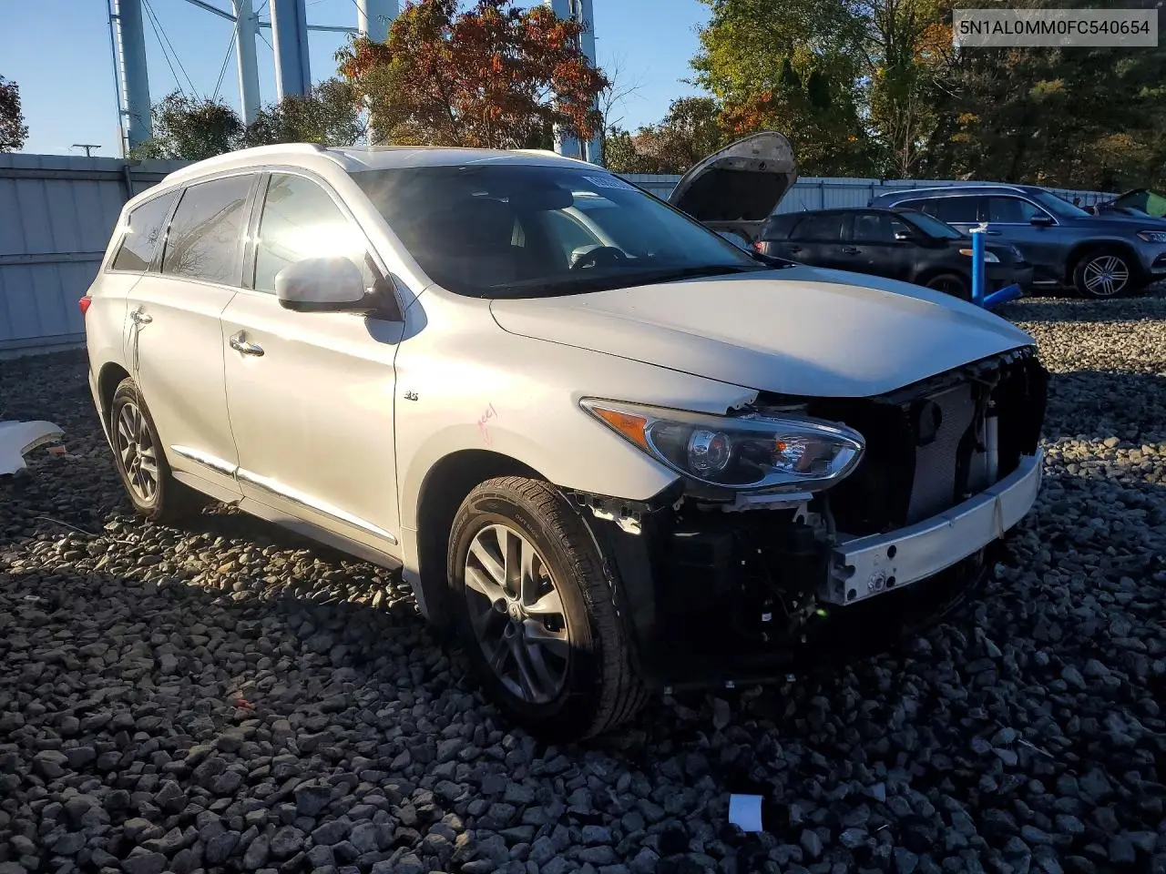2015 INFINITI QX60 VIN 5N1AL0MM0FC540654 — фото 4