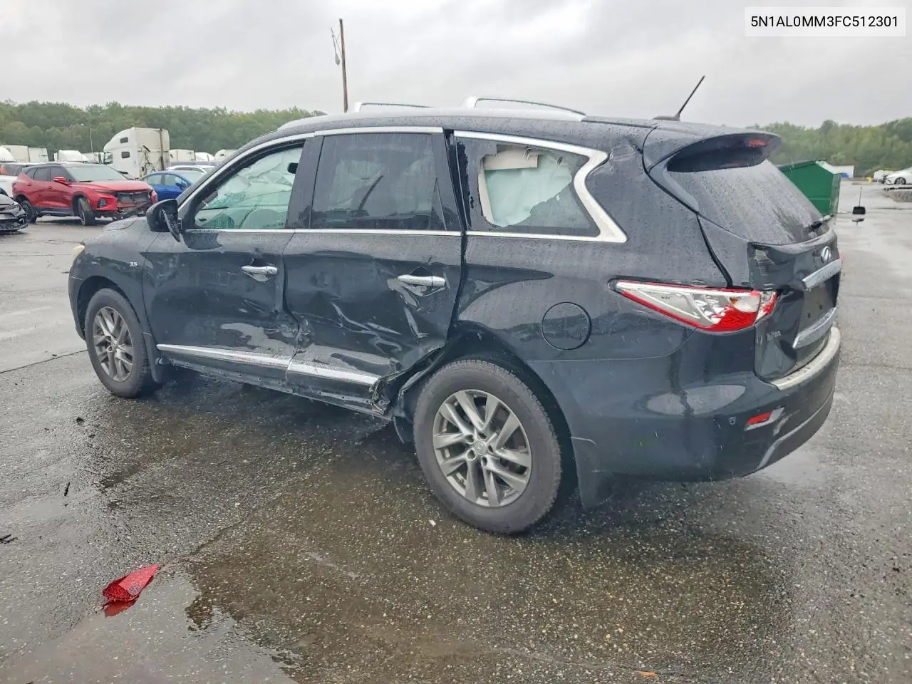 2015 INFINITI QX60 VIN 5N1AL0MM3FC512301 — фото 2