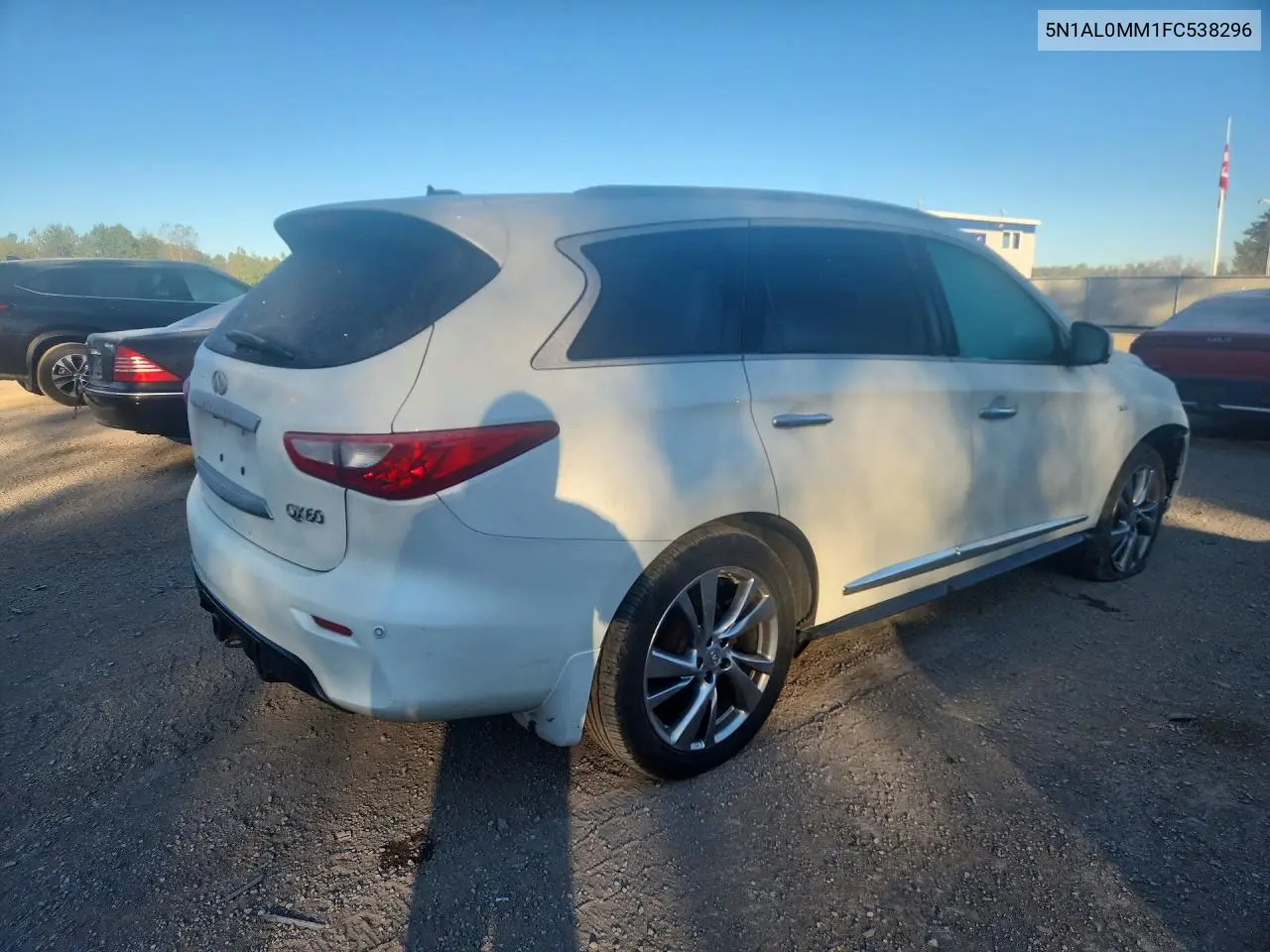 2015 INFINITI QX60 VIN 5N1AL0MM1FC538296 — фото 3