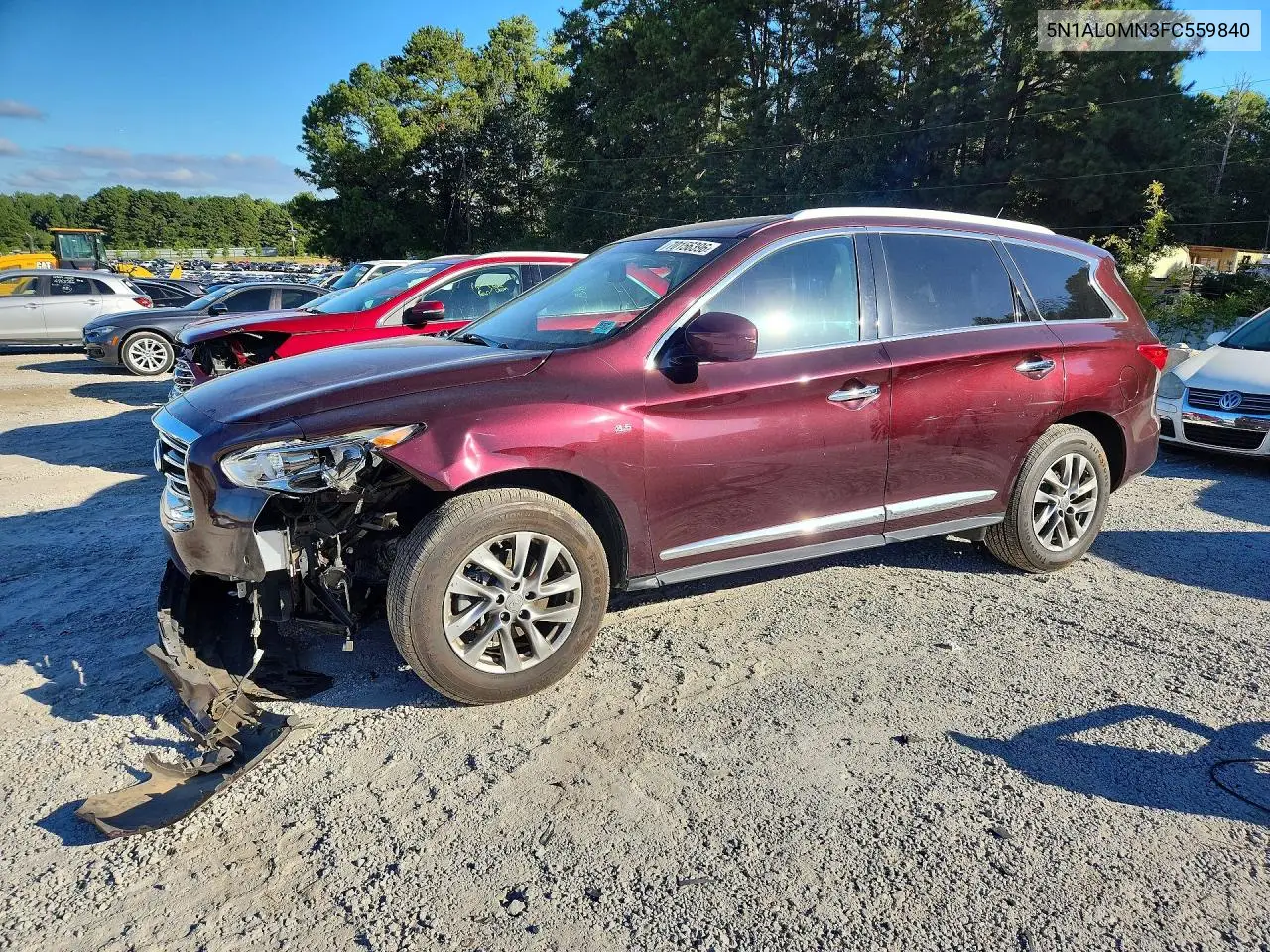 INFINITI QX60 2015, VIN 5N1AL0MN3FC559840