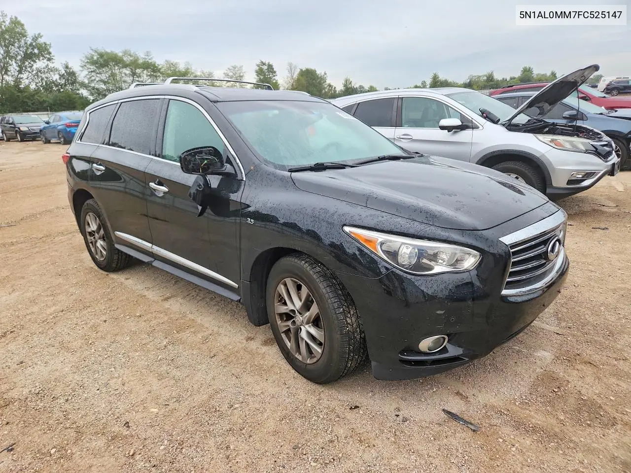 2015 INFINITI QX60 VIN 5N1AL0MM7FC525147 — фото 4