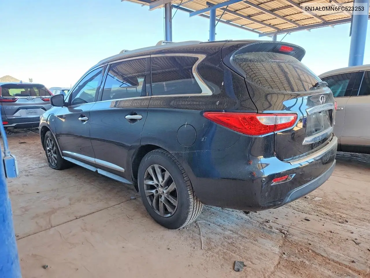 2015 INFINITI QX60 VIN 5N1AL0MN6FC523253 — фото 2