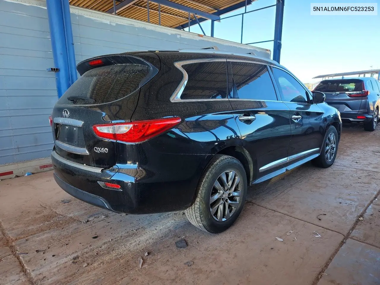 2015 INFINITI QX60 VIN 5N1AL0MN6FC523253 — фото 3