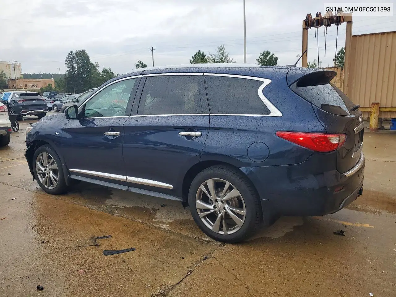 2015 INFINITI QX60 VIN 5N1AL0MM0FC501398 — фото 2