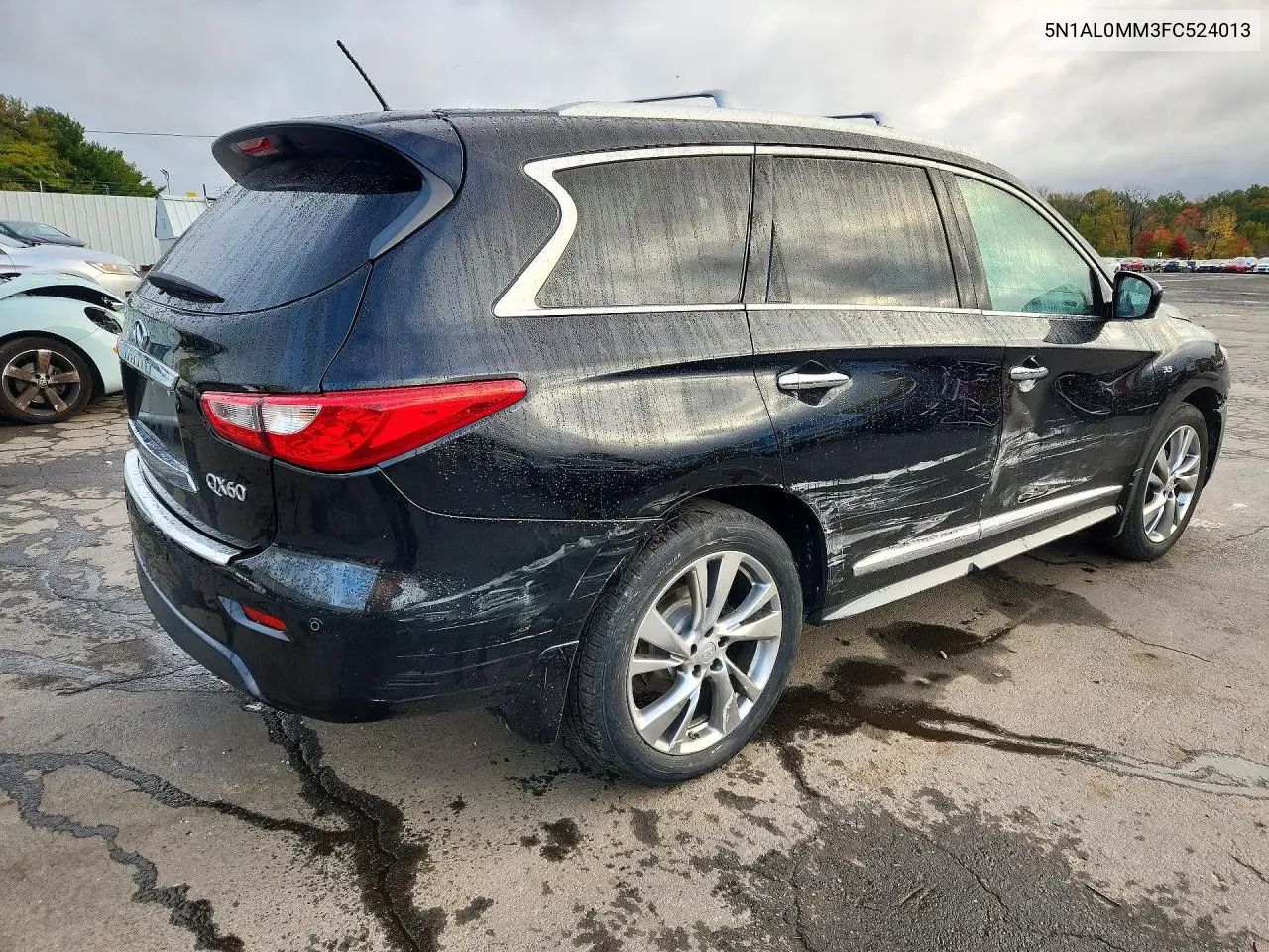 2015 INFINITI QX60 VIN 5N1AL0MM3FC524013 — фото 3