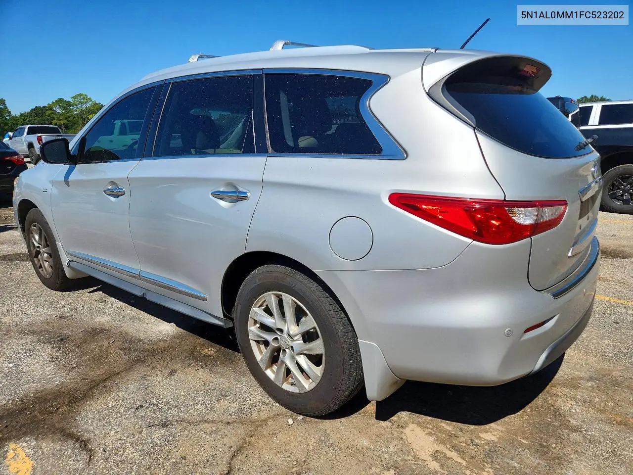 2015 INFINITI QX60 VIN 5N1AL0MM1FC523202 — фото 2