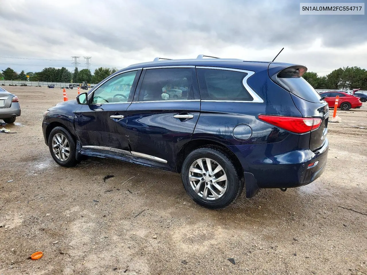 2015 INFINITI QX60 VIN 5N1AL0MM2FC554717 — фото 2