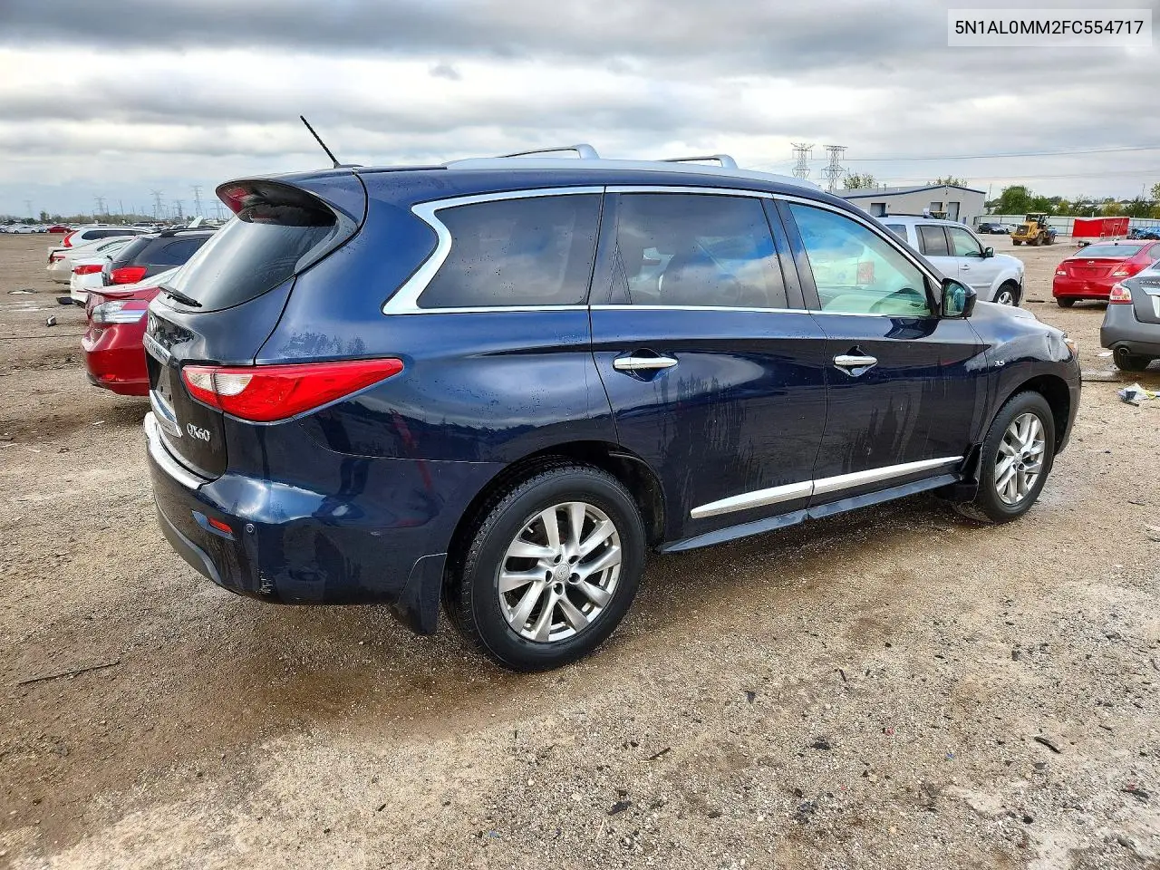 2015 INFINITI QX60 VIN 5N1AL0MM2FC554717 — фото 3