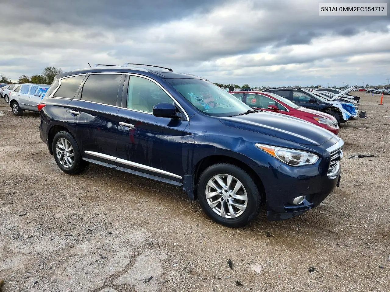 2015 INFINITI QX60 VIN 5N1AL0MM2FC554717 — фото 4