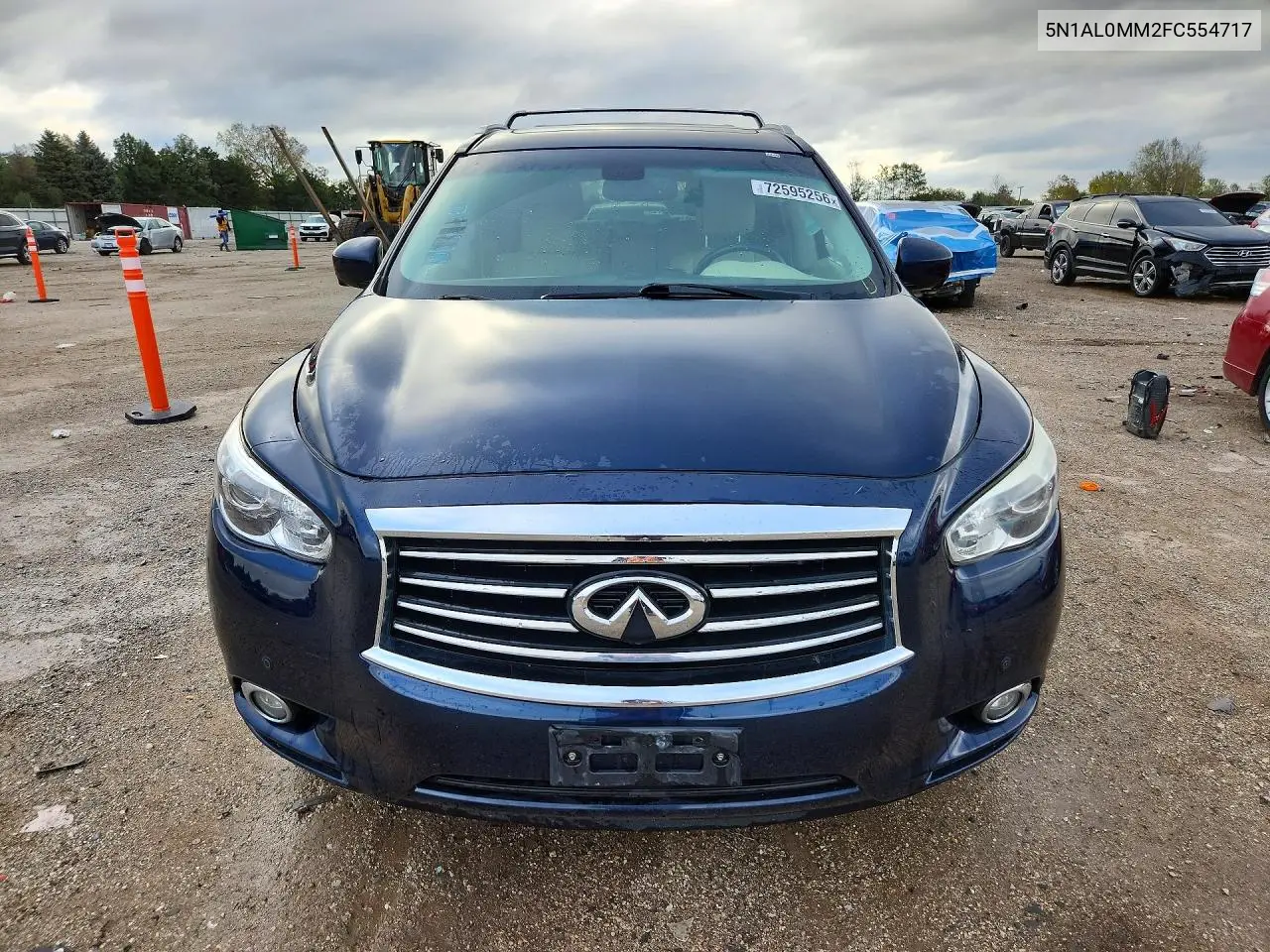 2015 INFINITI QX60 VIN 5N1AL0MM2FC554717 — фото 5