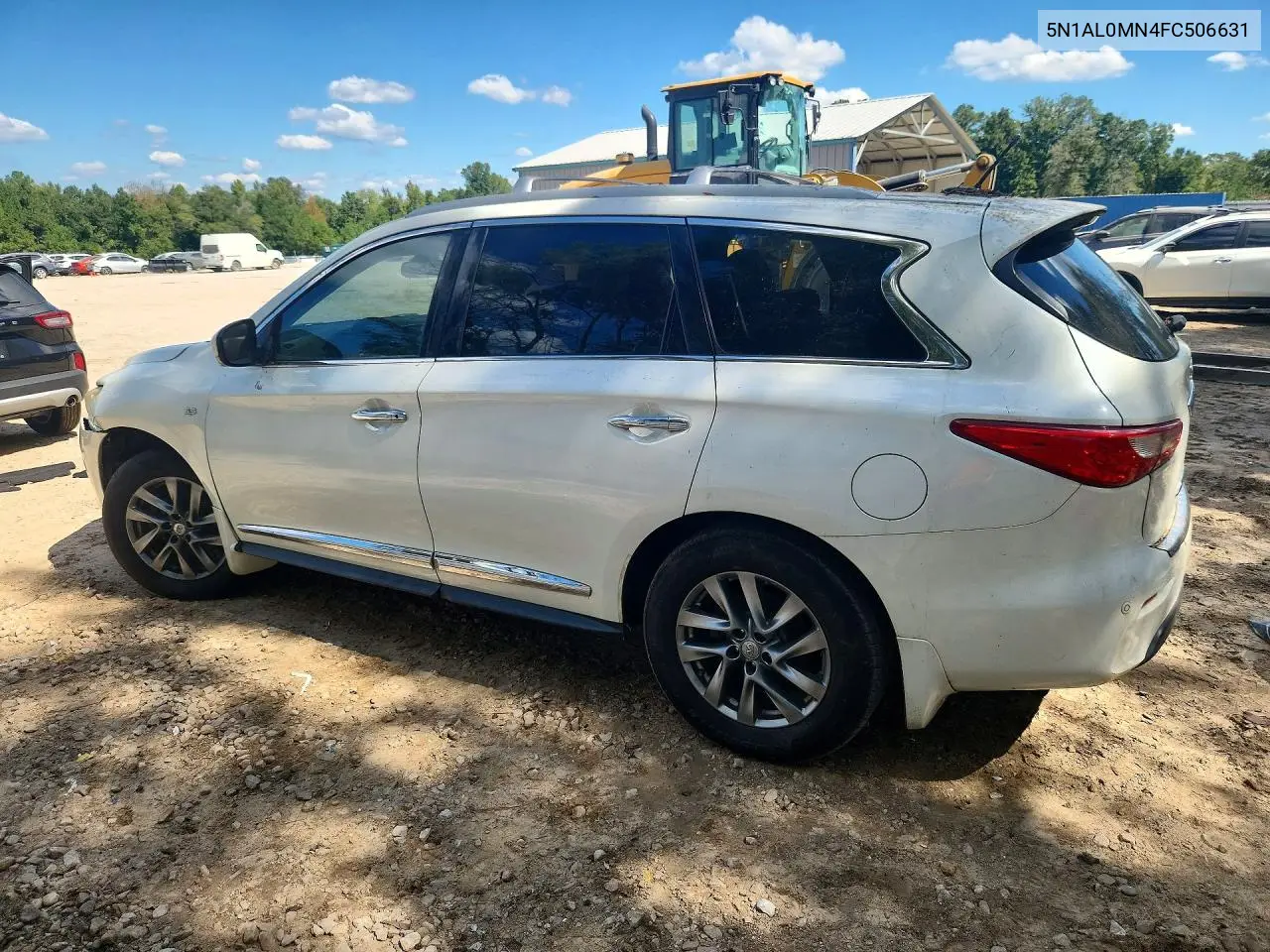 2015 INFINITI QX60 VIN 5N1AL0MN4FC506631 — фото 2