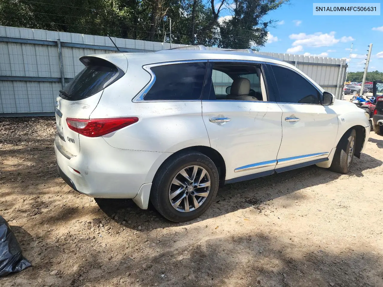 2015 INFINITI QX60 VIN 5N1AL0MN4FC506631 — фото 3