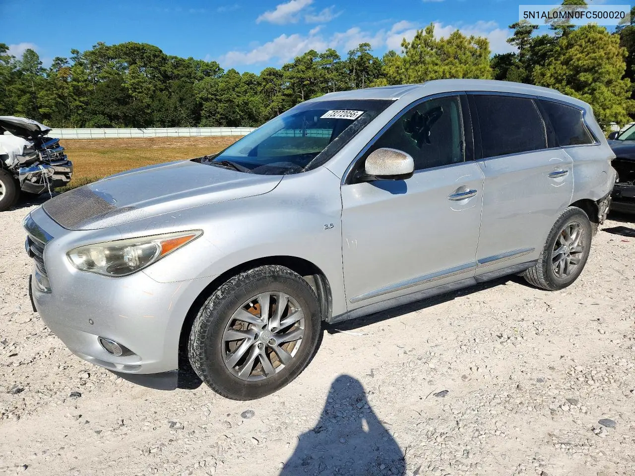 INFINITI QX60 2015, VIN 5N1AL0MN0FC500020