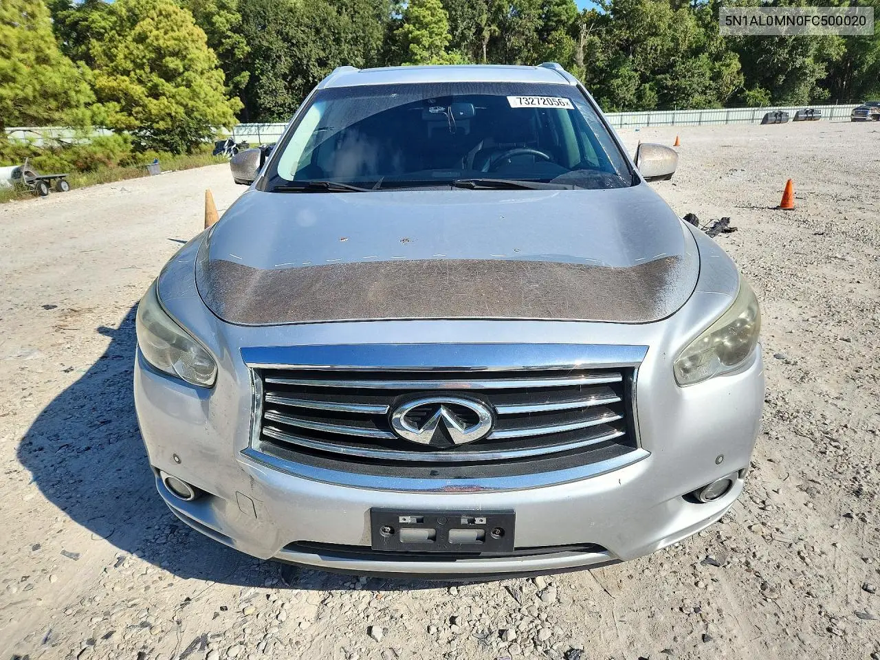 2015 INFINITI QX60 VIN 5N1AL0MN0FC500020 — фото 5