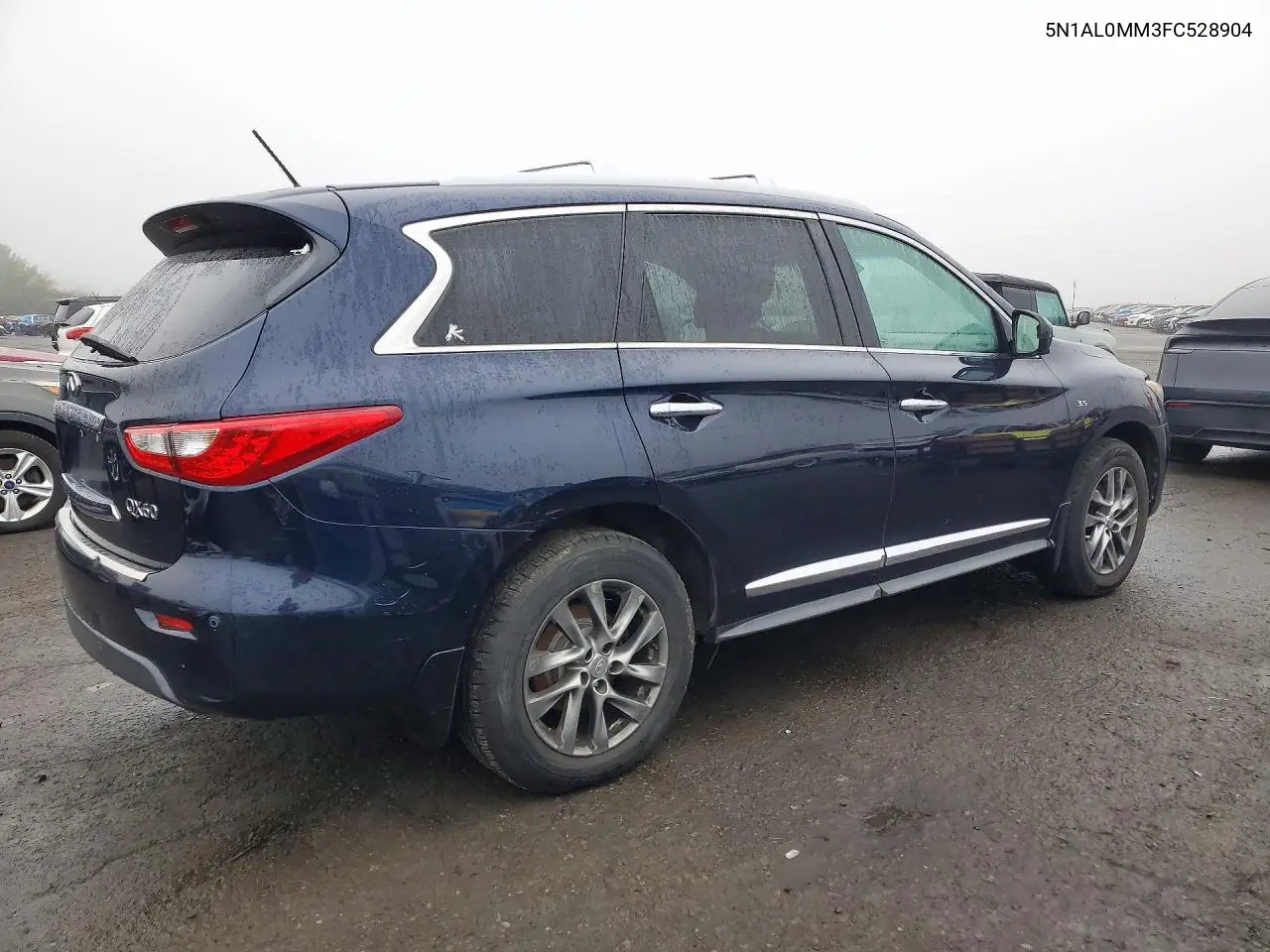 2015 INFINITI QX60 VIN 5N1AL0MM3FC528904 — фото 3