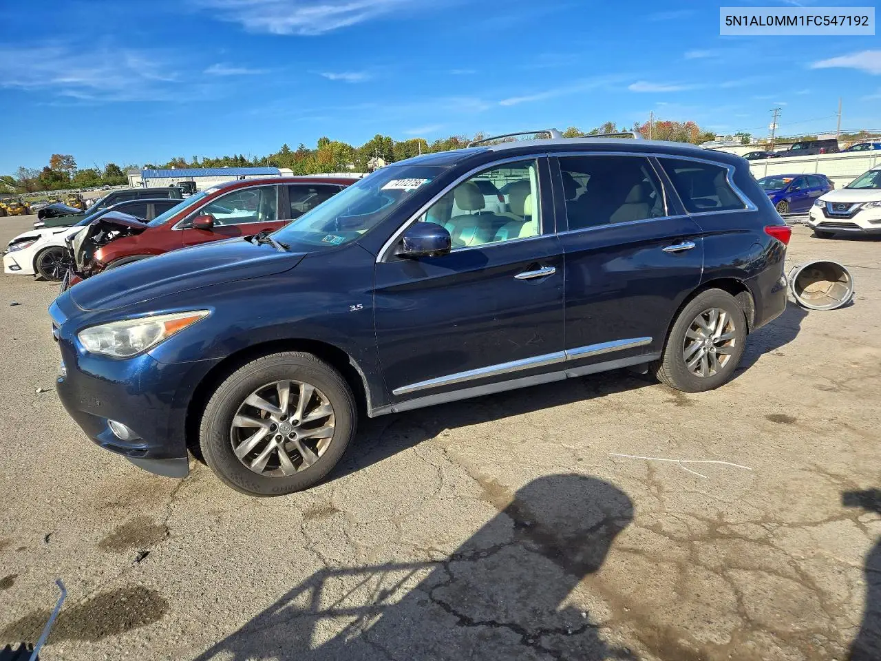 INFINITI QX60 2015, VIN 5N1AL0MM1FC547192