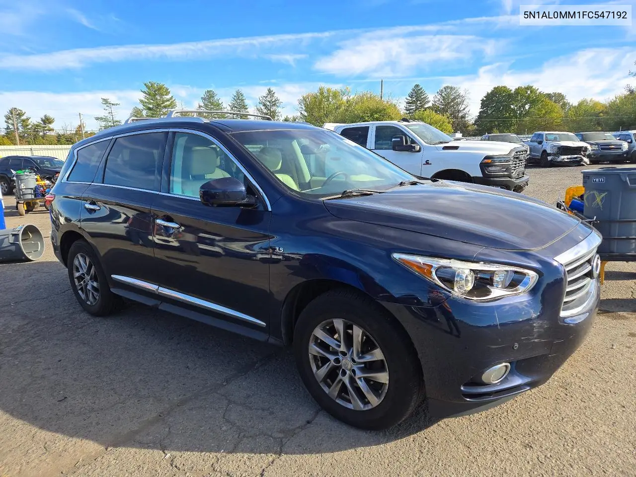 2015 INFINITI QX60 VIN 5N1AL0MM1FC547192 — фото 4