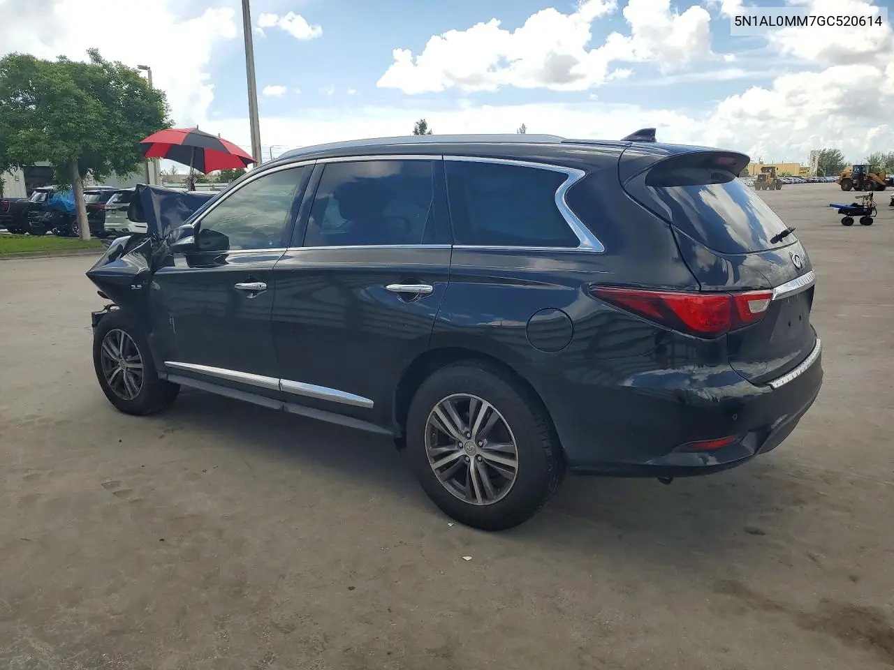 2016 INFINITI QX60 VIN 5N1AL0MM7GC520614 — фото 2