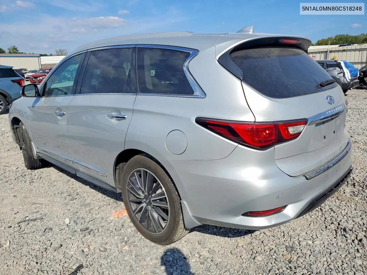 2016 INFINITI QX60 VIN 5N1AL0MN8GC518248 — фото 2