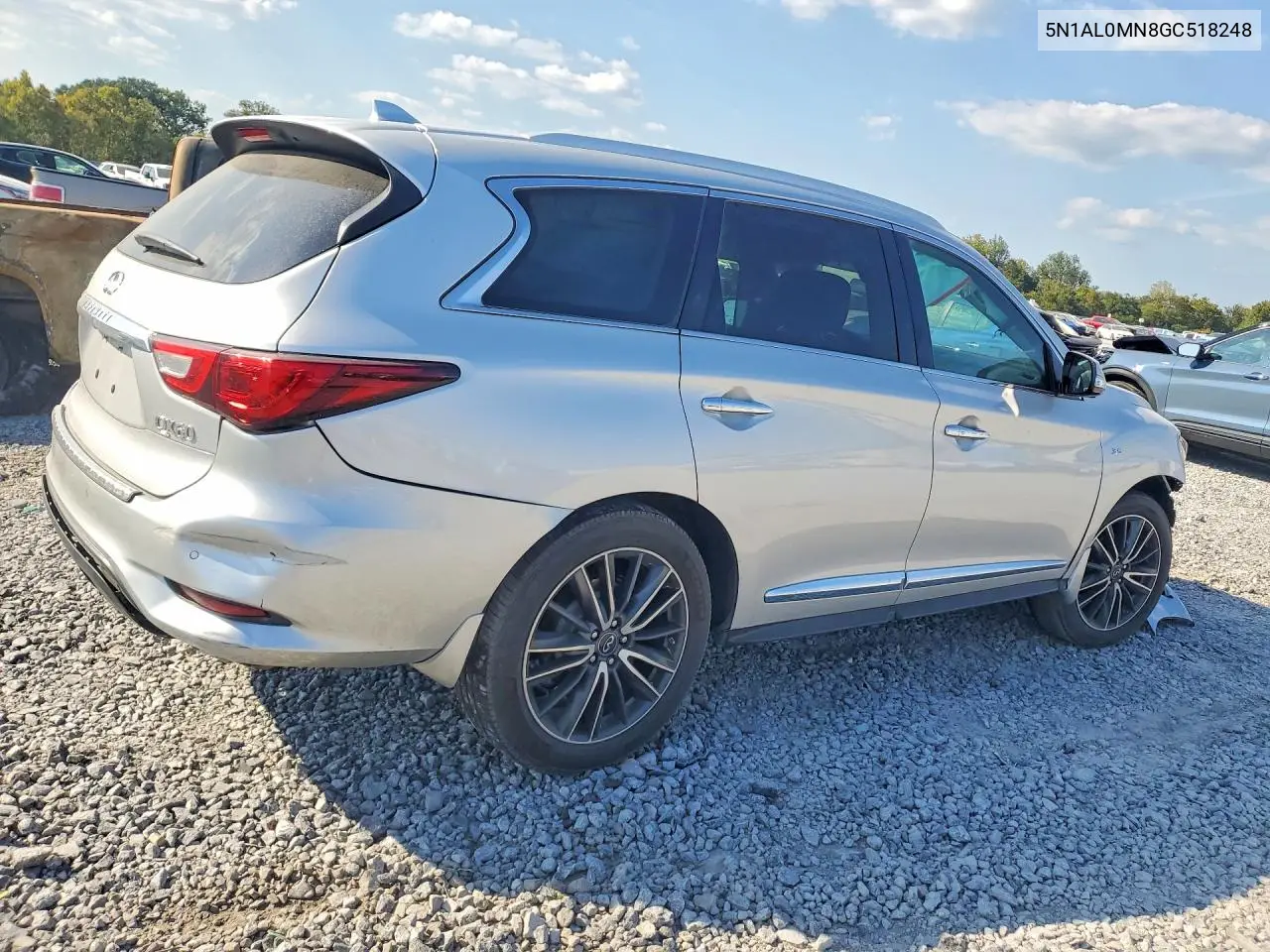 2016 INFINITI QX60 VIN 5N1AL0MN8GC518248 — фото 3