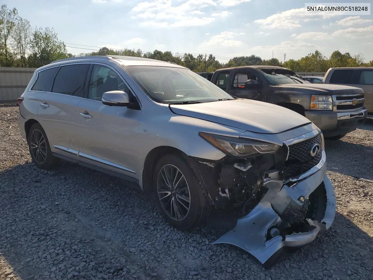 2016 INFINITI QX60 VIN 5N1AL0MN8GC518248 — фото 4
