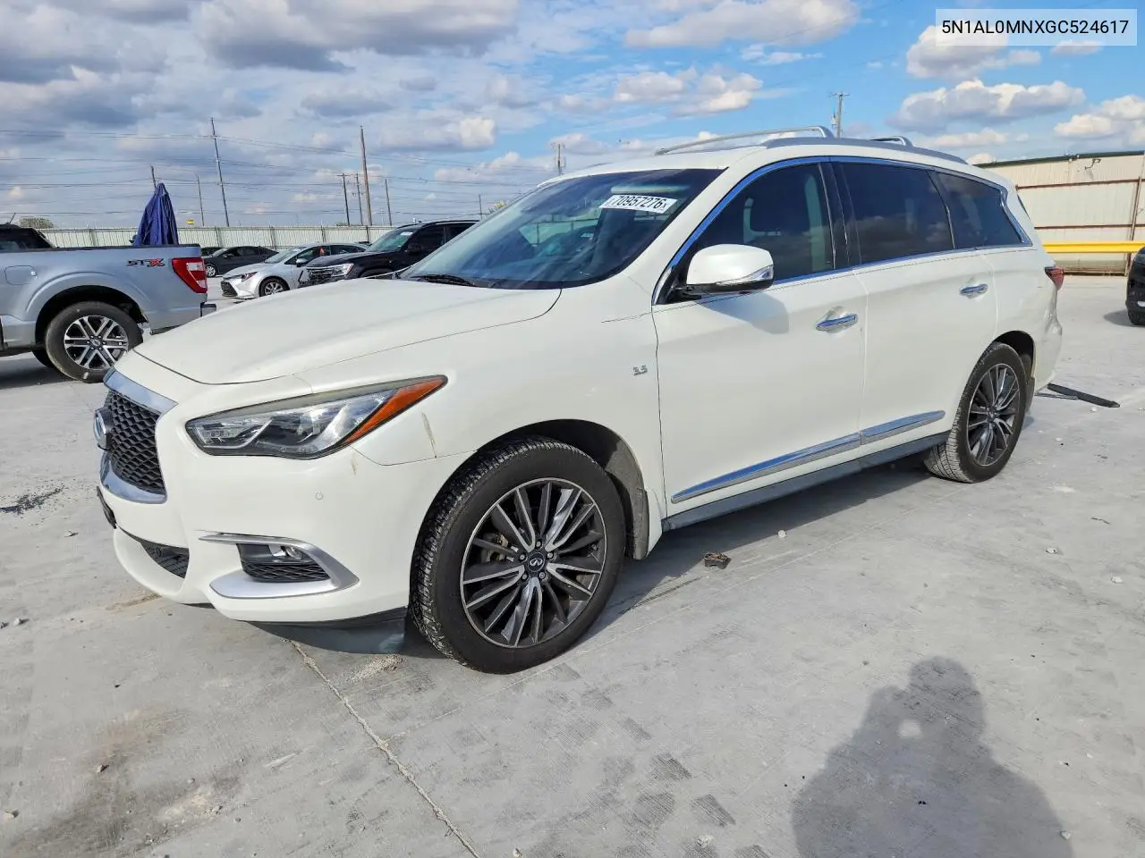 INFINITI QX60 2016, VIN 5N1AL0MNXGC524617