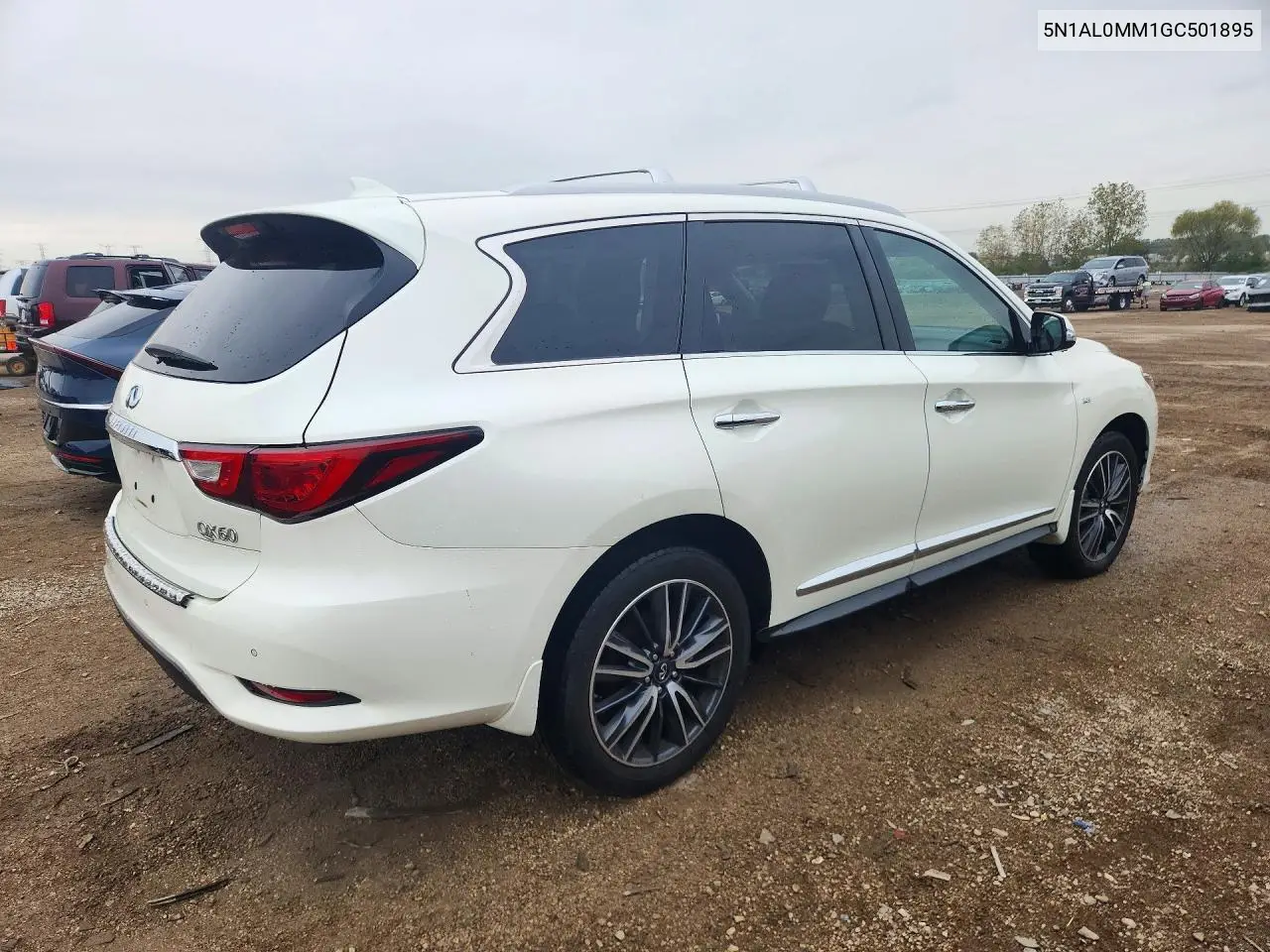 2016 INFINITI QX60 VIN 5N1AL0MM1GC501895 — фото 3