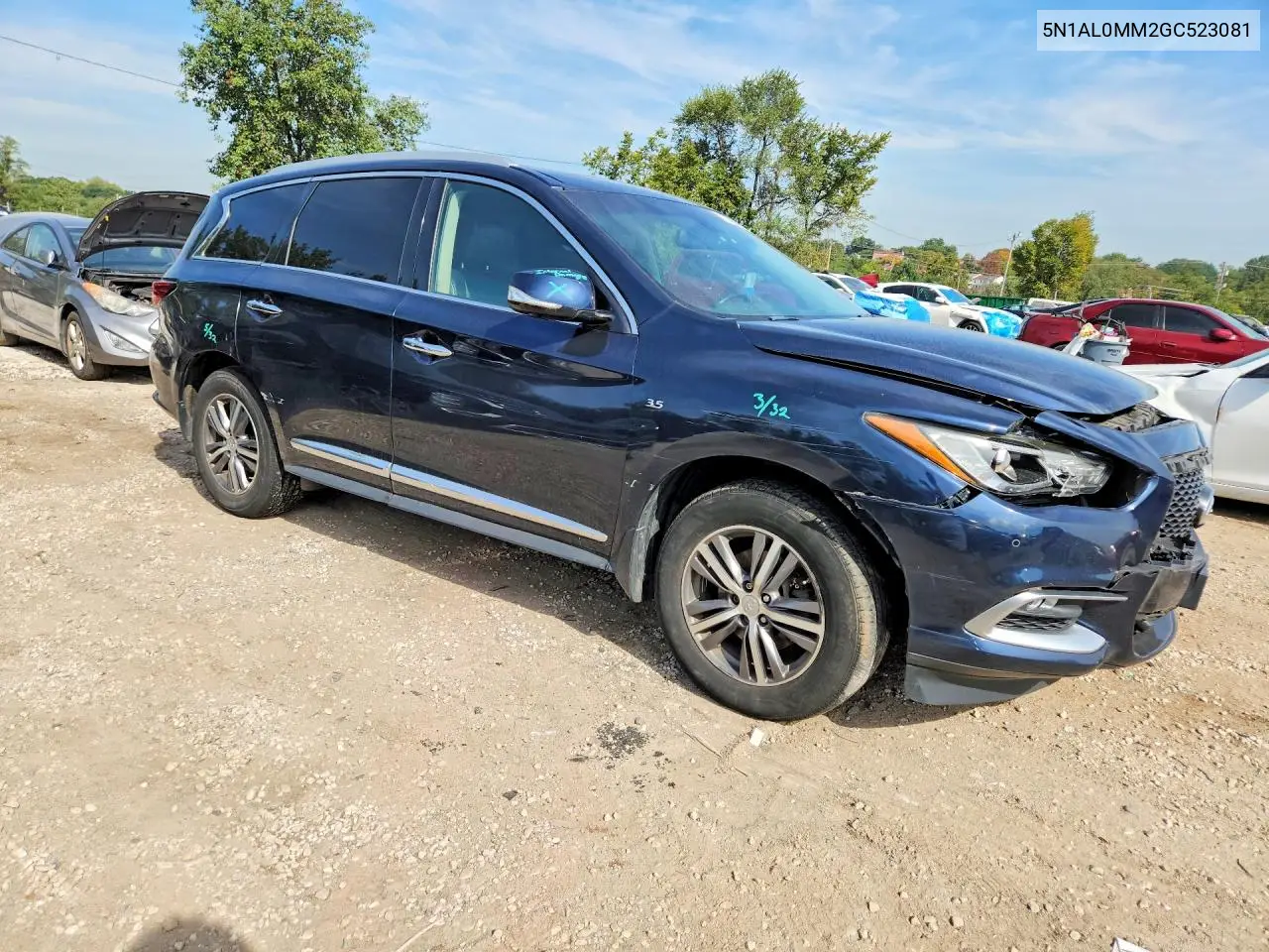 2016 INFINITI QX60 VIN 5N1AL0MM2GC523081 — фото 4
