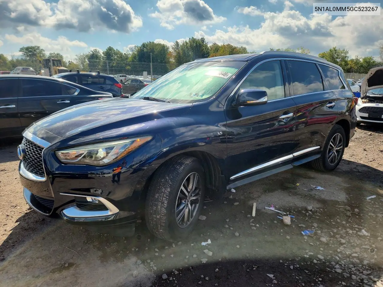 INFINITI QX60 2016, VIN 5N1AL0MM5GC523267