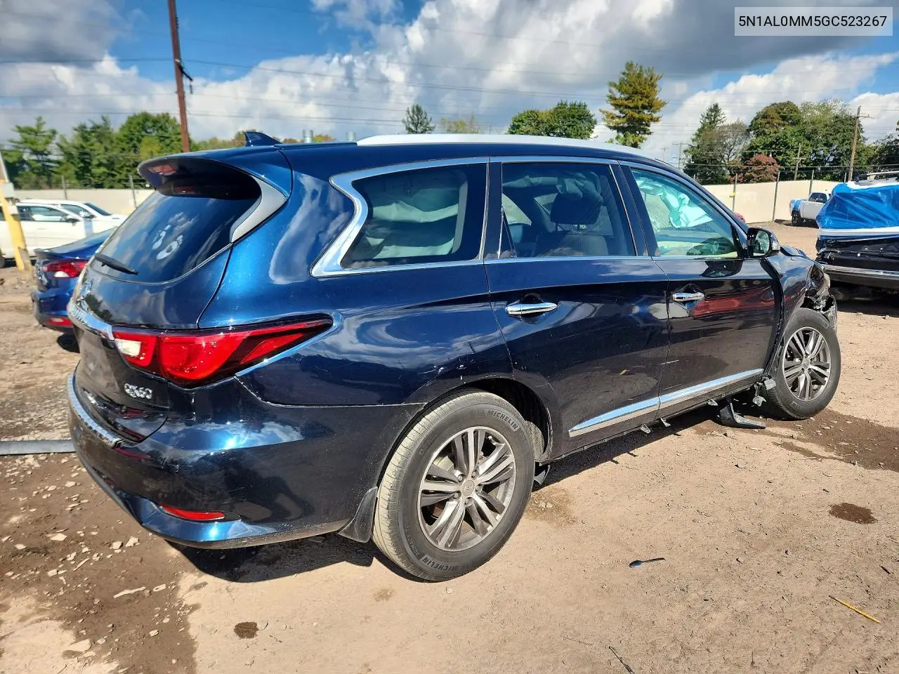 2016 INFINITI QX60 VIN 5N1AL0MM5GC523267 — фото 3
