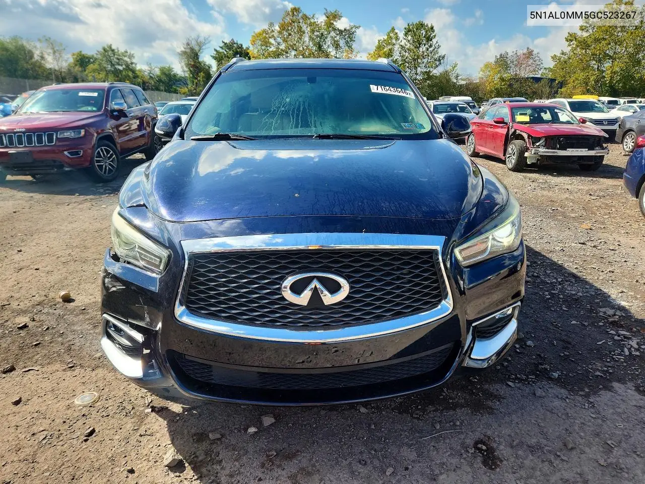 2016 INFINITI QX60 VIN 5N1AL0MM5GC523267 — фото 5