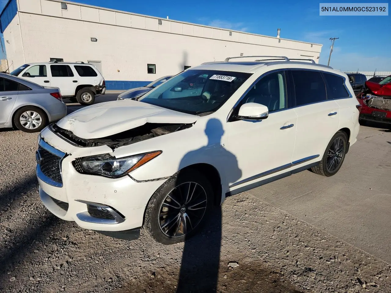 INFINITI QX60 2016, VIN 5N1AL0MM0GC523192