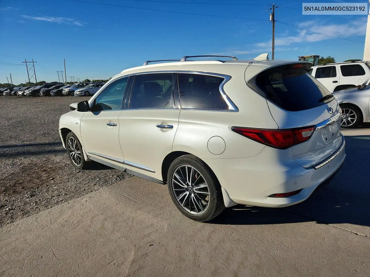 2016 INFINITI QX60 VIN 5N1AL0MM0GC523192 — фото 2