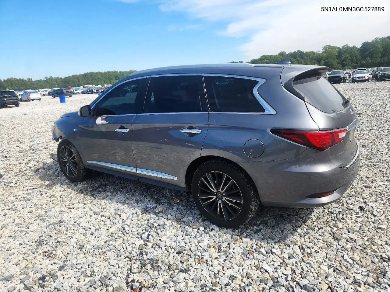 2016 INFINITI QX60 VIN 5N1AL0MN3GC527889 — фото 2