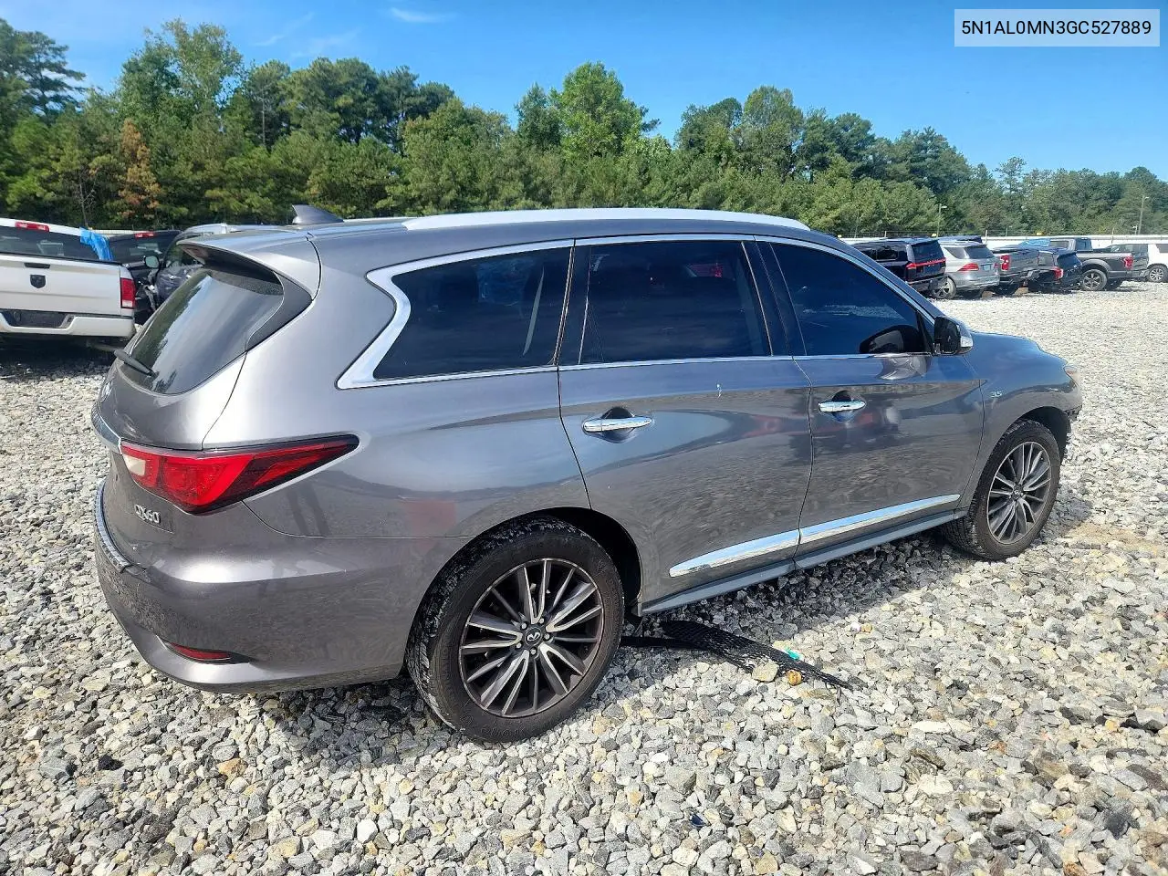 2016 INFINITI QX60 VIN 5N1AL0MN3GC527889 — фото 3